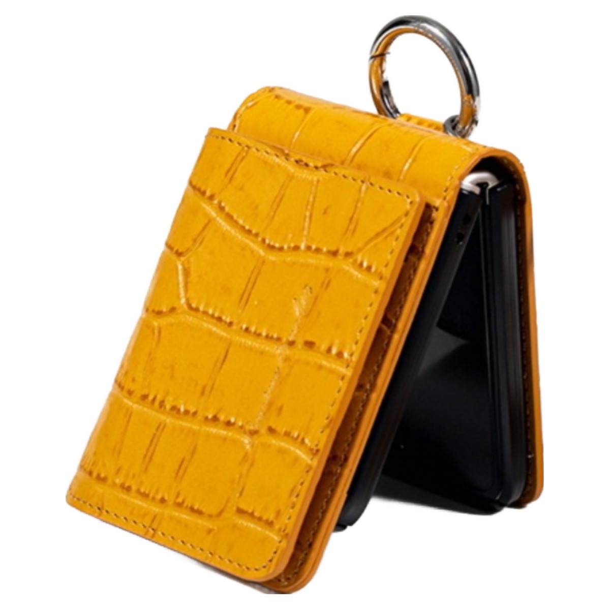 본아띠 아토 천연소가죽 악어 카드 지갑 갤럭시 Z플립 케이스 52,500원