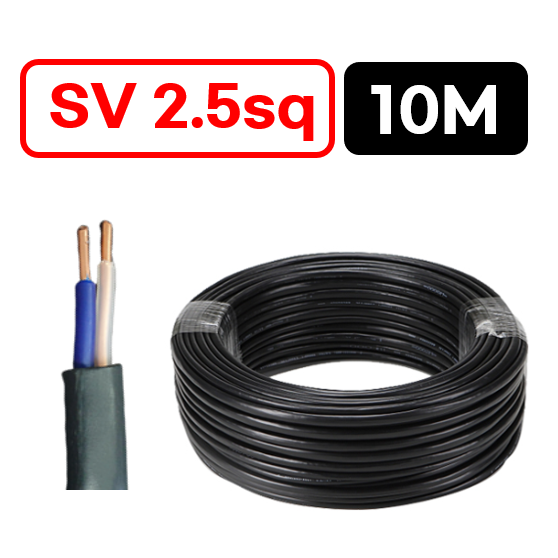 국산 SV 2.5sq X 2c 단선 전선 전기선 단심 KS인증 옥내 옥외( 실외) 배선 스위치 콘센트 기능사 실기 시험 전선케이블 15,000원