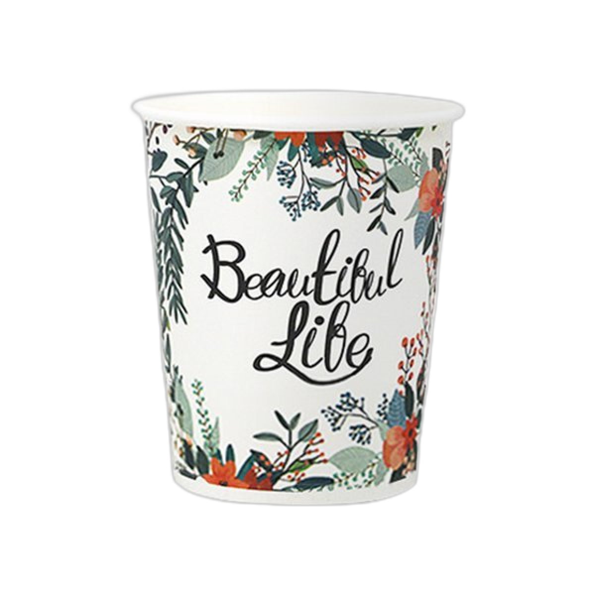 친환경 종이컵 10온스 플라워 테이크아웃컵 340ml 1000개 73,000원