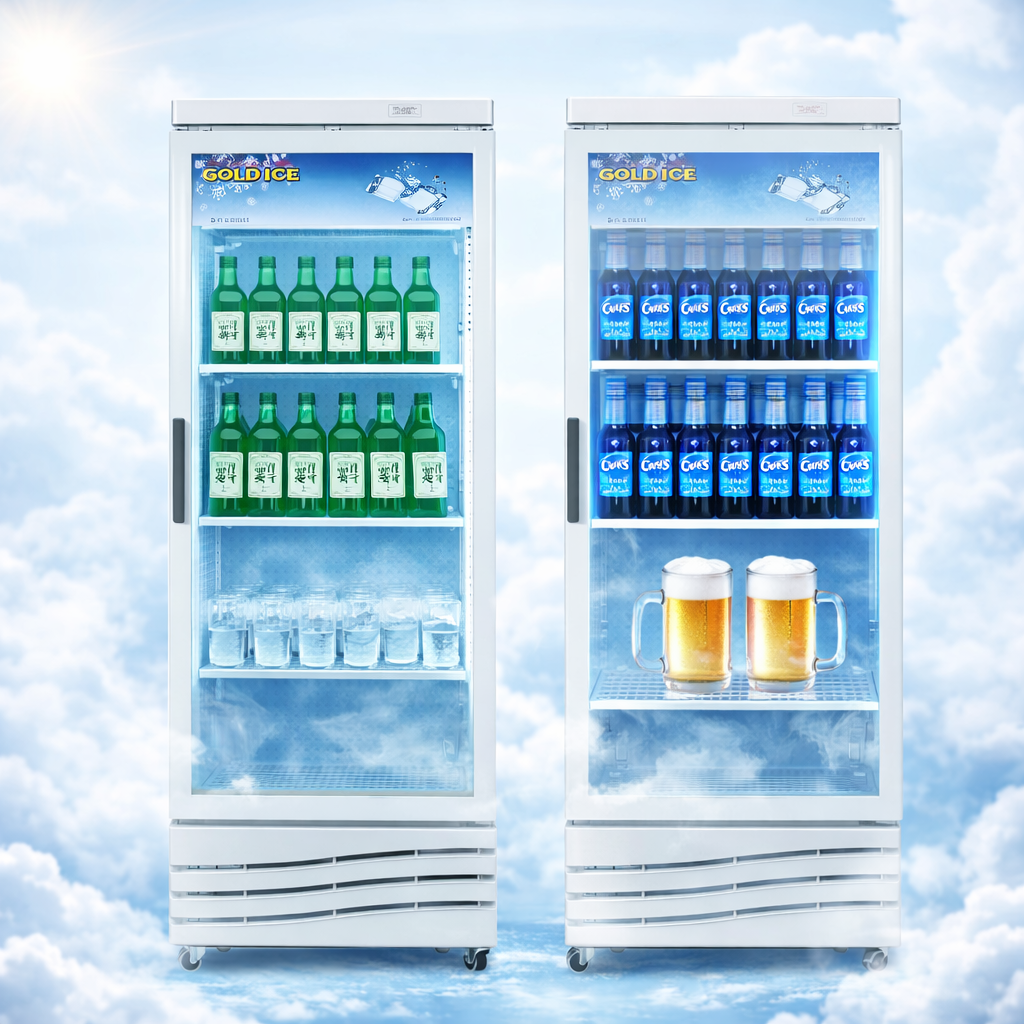 쇼케이스냉장고,음료수냉장고,업소용쇼케이스,음료냉장고,술냉장고,업소용음료수냉장고,냉장쇼케이스,음료냉장고쇼케이스,주류냉장고,미니쇼케스 청우냉 CW-470CF 간냉식 562,000원