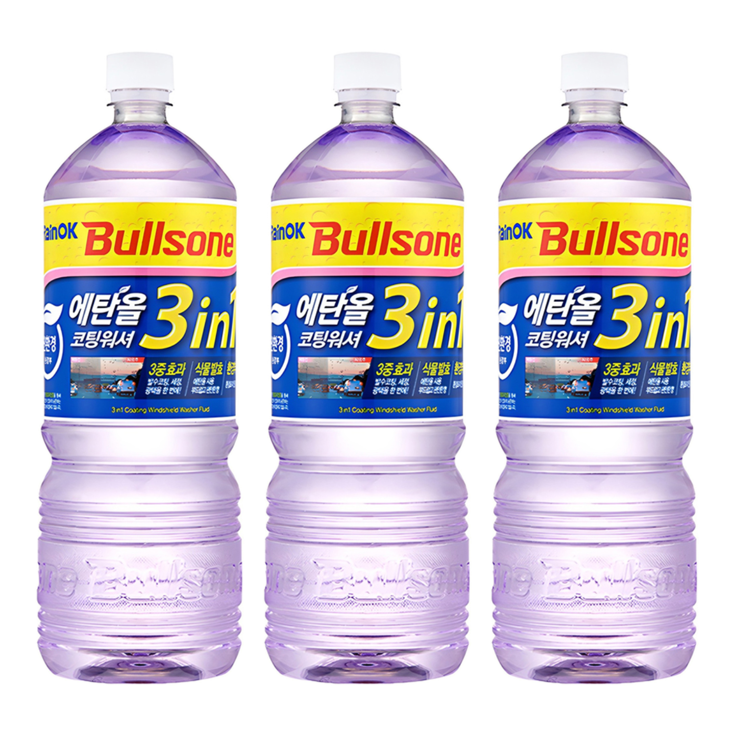 불스원 Rain OK 에탄올 3in1 발수코팅 워셔액 11,120원