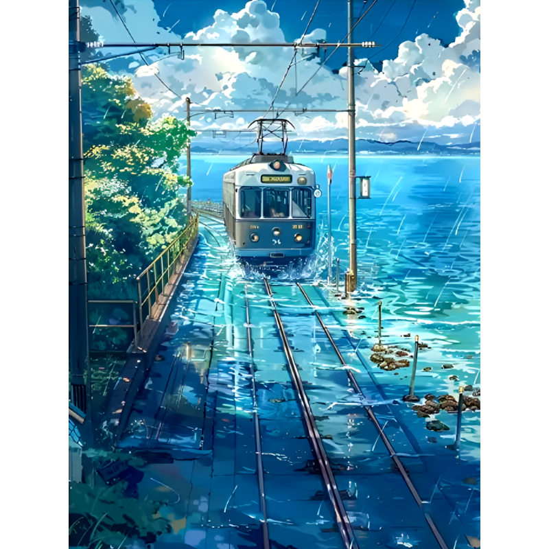 앤드 DIY 보석십자수 액자형 보석 십자수 세트 30X40cm 19,800원