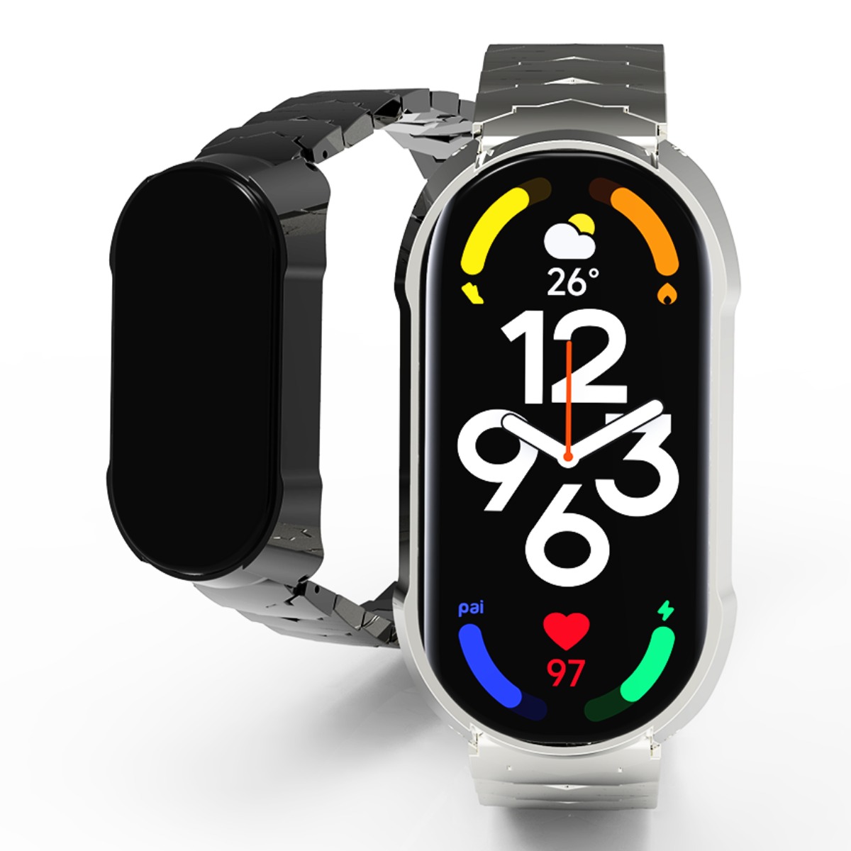 이스카이 샤오미 미밴드7  스테인리스 고급 메탈 스트랩+시계줄 공구 17,000원