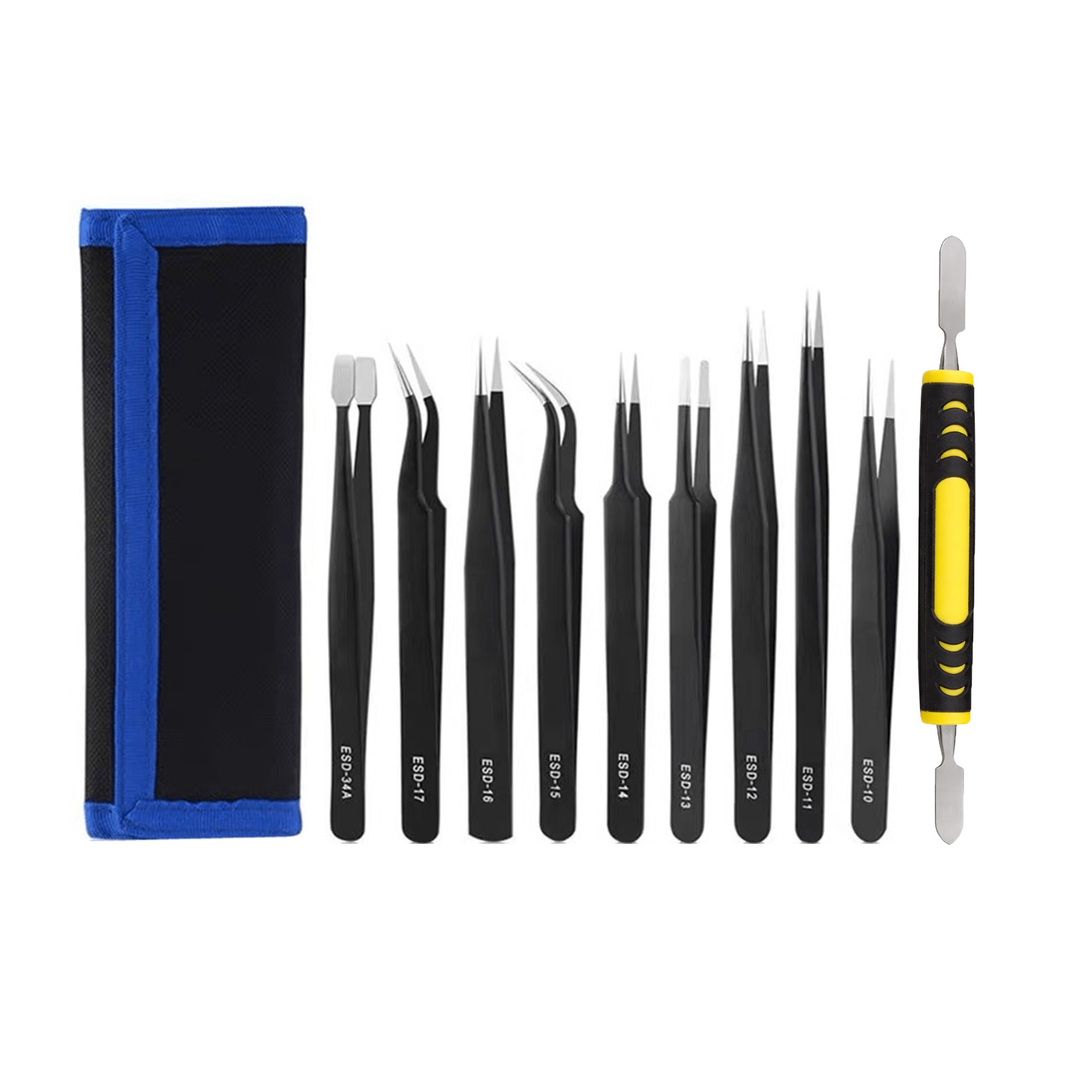 [데스크랩] 다용도 정밀 핀셋세트, 1개, 9pcs 9,500원