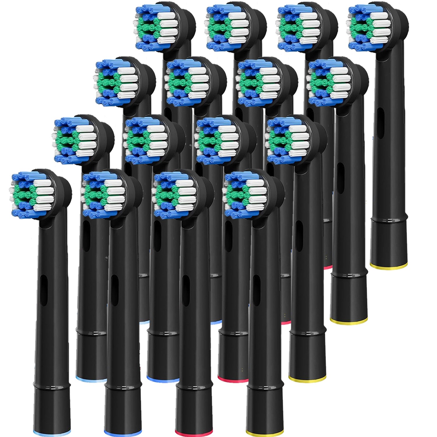 토비메모리 호환 오랄비 전동칫솔모 블랙 Black 4팩 16개입 리필모 프리시즌클린 7000/Pro 1000/9600/ 5000/3000/8000 16,880원