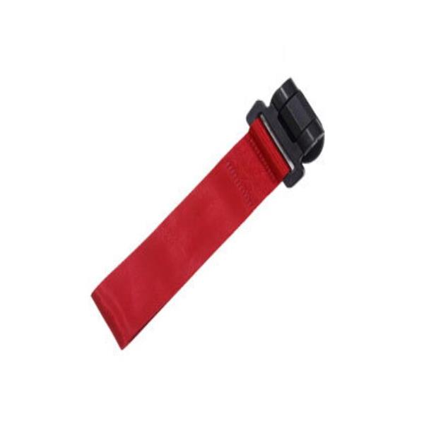 [모터스파이] 차량용 공용 견인 고리 후크 스트랩 장식용 이미테이션 견인고리 악세사리, 줄타입(레드) 9,000원