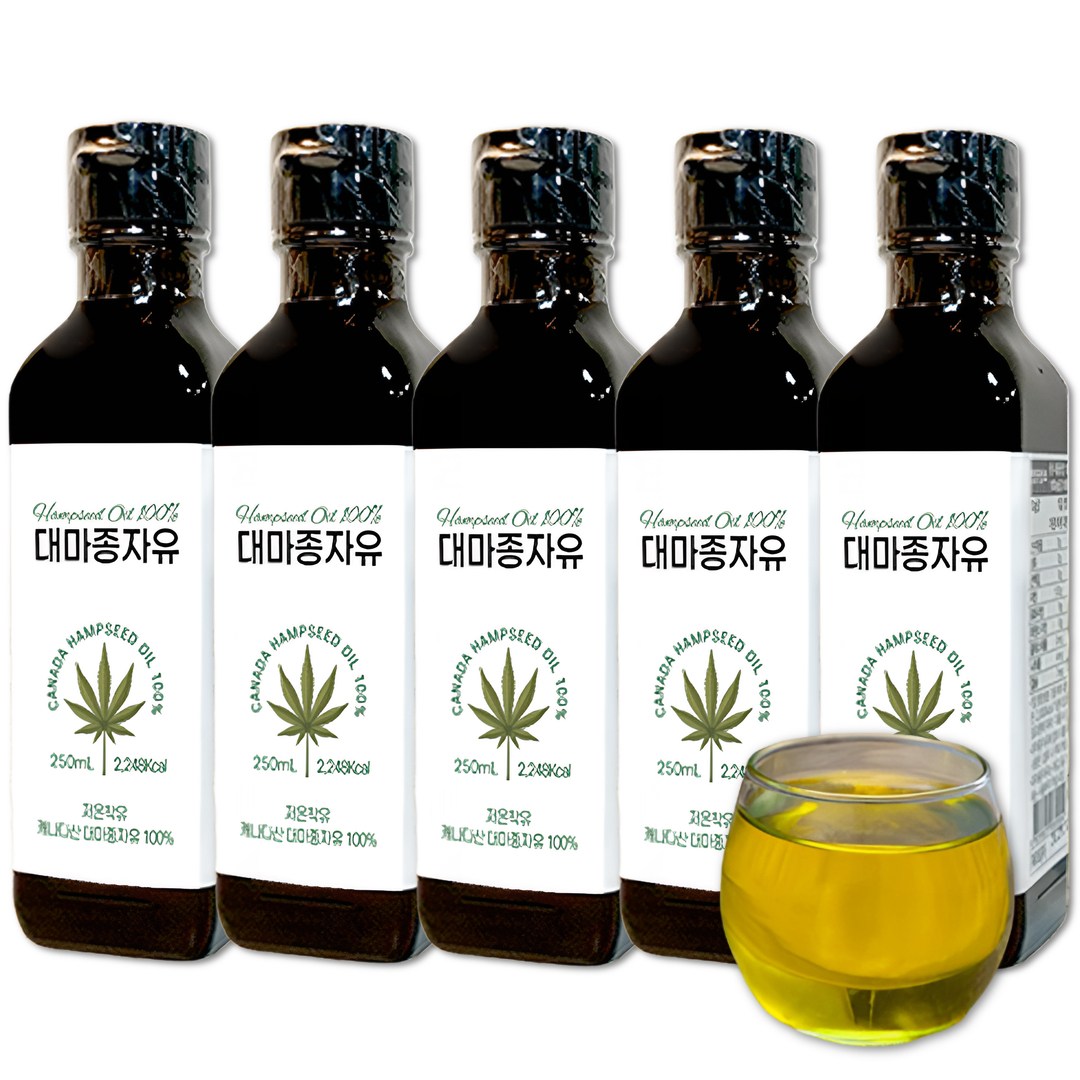 25년 12월 생산 캐나다 대마종자유 저온압착 대마씨유 햄프씨드 오일 111,500원