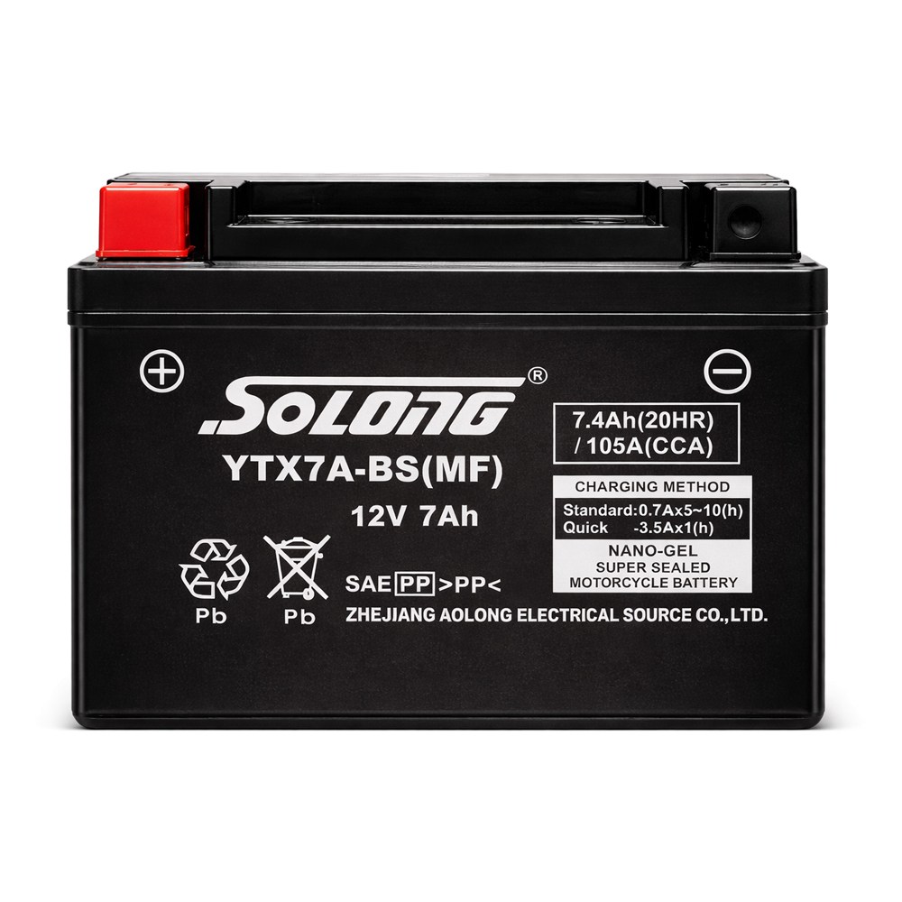 YTX7A-BS 오토바이배터리 MF 무보수 소롱 12V 7AH 시티플러스 시티베스트 비버110 VF100 UCR125 DD110 어드레스125 피들3 장고125 와이드레보 필그림 40,400원