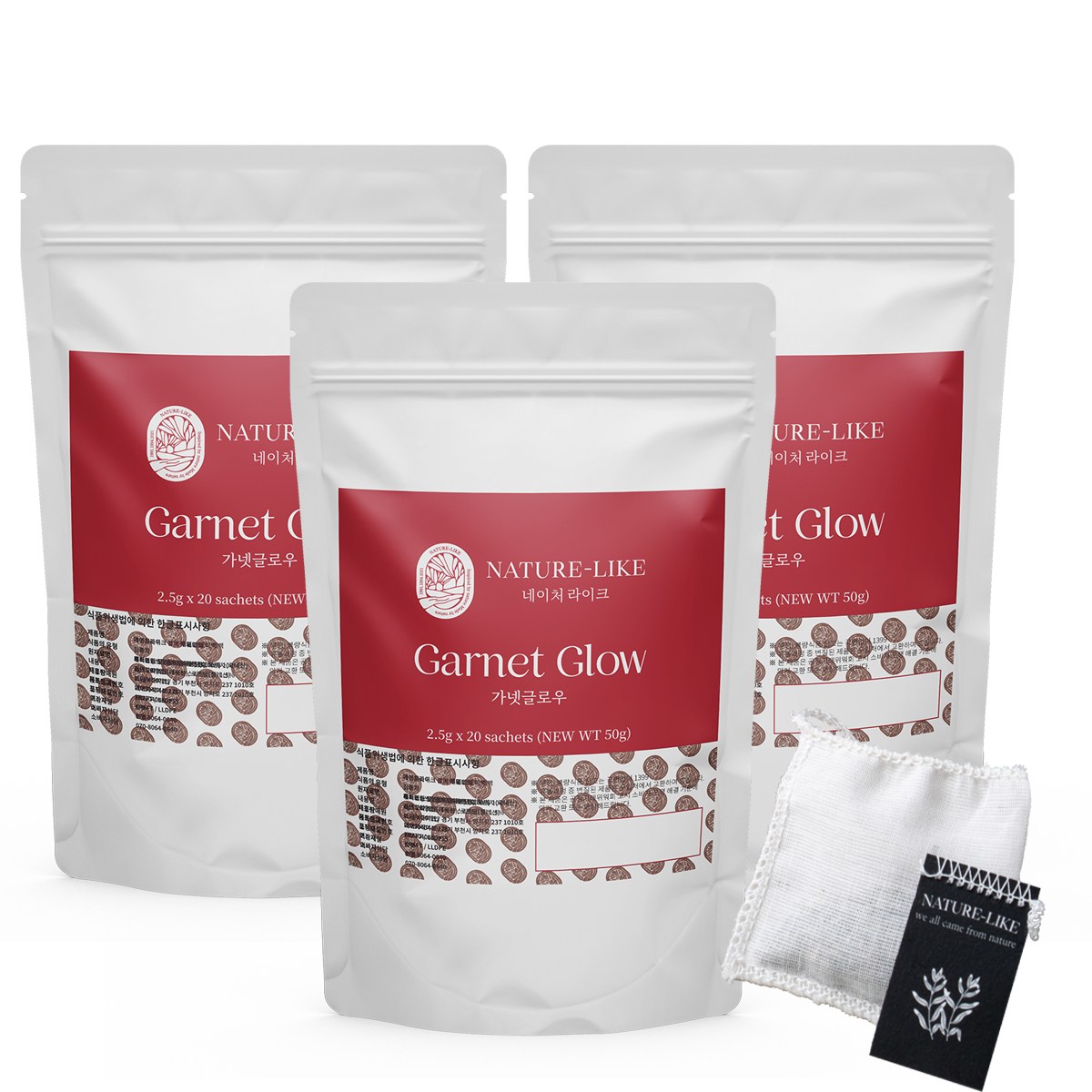 네이처라이크 가넷글로우 _국산오미자 히비스커스 상큼 유기농 순면 티백 잎차 미세플라스틱NO 항산화 노화예방 스트레스 긴장완화 프리미엄 유기농 퓨어 히비스커스티 허브티 93,000원
