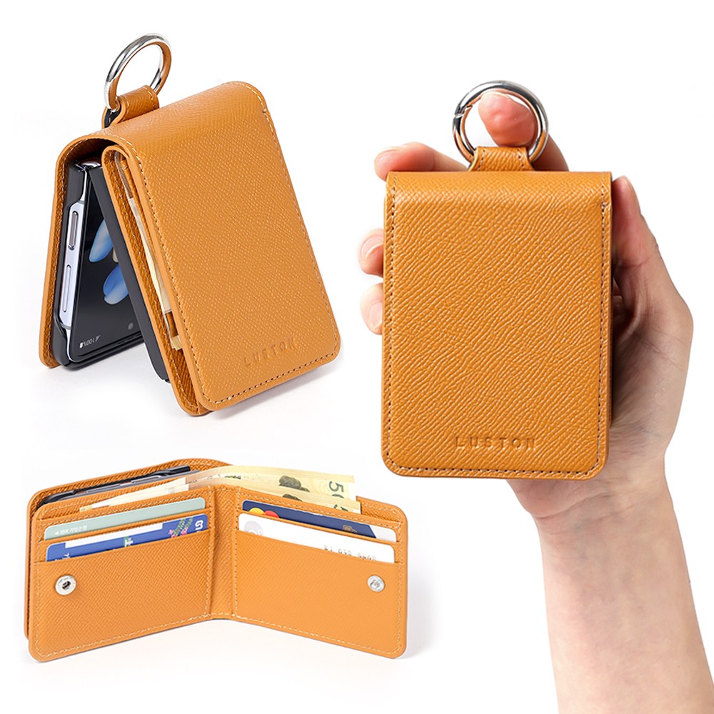 루스톤 피렌체 천연소가죽 지폐 카드 갤럭시 Z플립 5 6 7 지갑형 케이스 49,800원