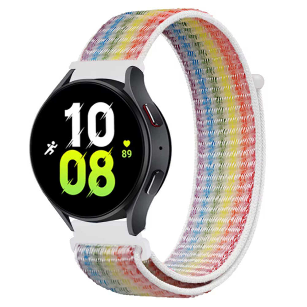 젤리타이거 경량 스포츠 스트랩 밴드 20mm, 화이트레인보우, 1개 7,900원