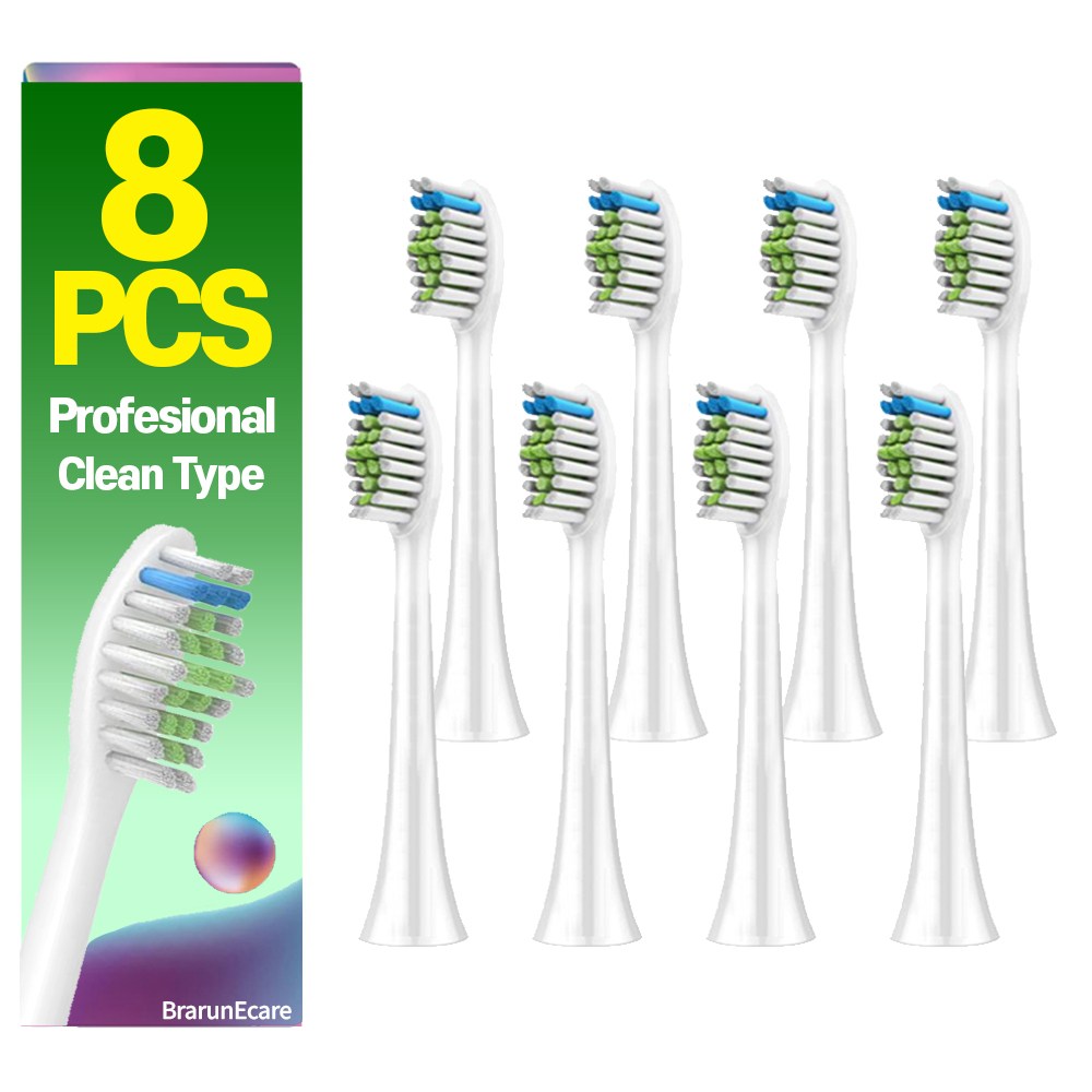 하루앤픽 필립스 소닉케어 전동 칫솔모 리필모 옵티멀 화이트, 2세트, 옵티몰 화이트 4개 13,990원