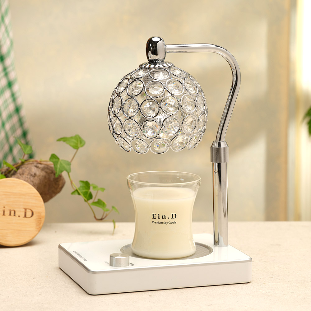 캔들백화점 비주 캔들워머 실버 화이트 + 소이 캔들 150g 세트, 레몬라벤더, 150g 43,150원