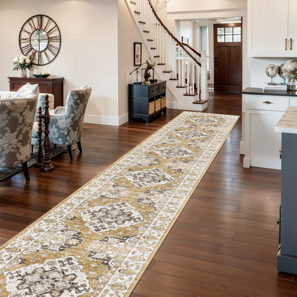 Cloud Loft 러너 카펫 초장대 카펫 1m x 5-10m 벨벳 소재 미끄럼방지 물세탁 가능 접기 쉬운 관리 현관 복도 거실 주방 욕실 침실 침대옆 사계절 99,700원