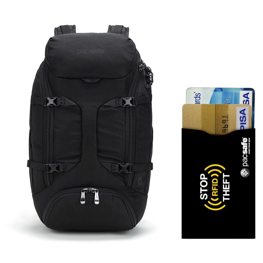 팩세이프 EXP35 트래블 도난방지 백팩 + RFID차단 카드슬리브 2p 세트 302,000원