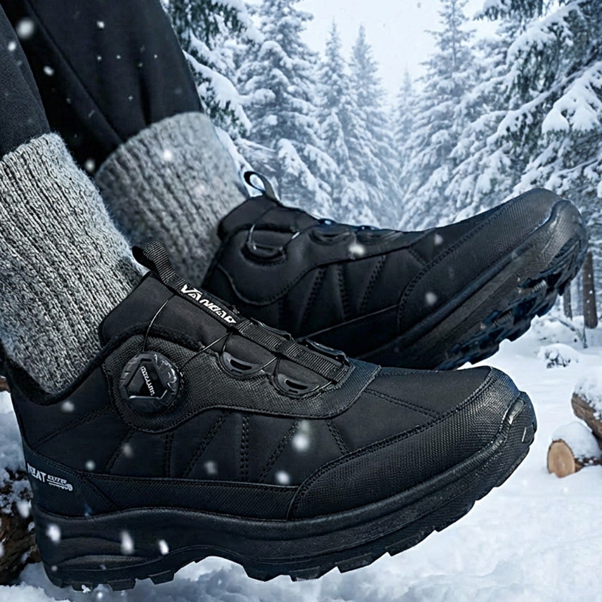 뱅가드 세일상품 가장 행복한 최고의 나만을 위한 남성 패딩 방한화 눈올때 겨울한파 추울때 따스한 털 방한트레킹화 털 에어로폼인솔 쿠션과 따뜻함을 동시에 베스트of베스트 방한운동화 74,100원