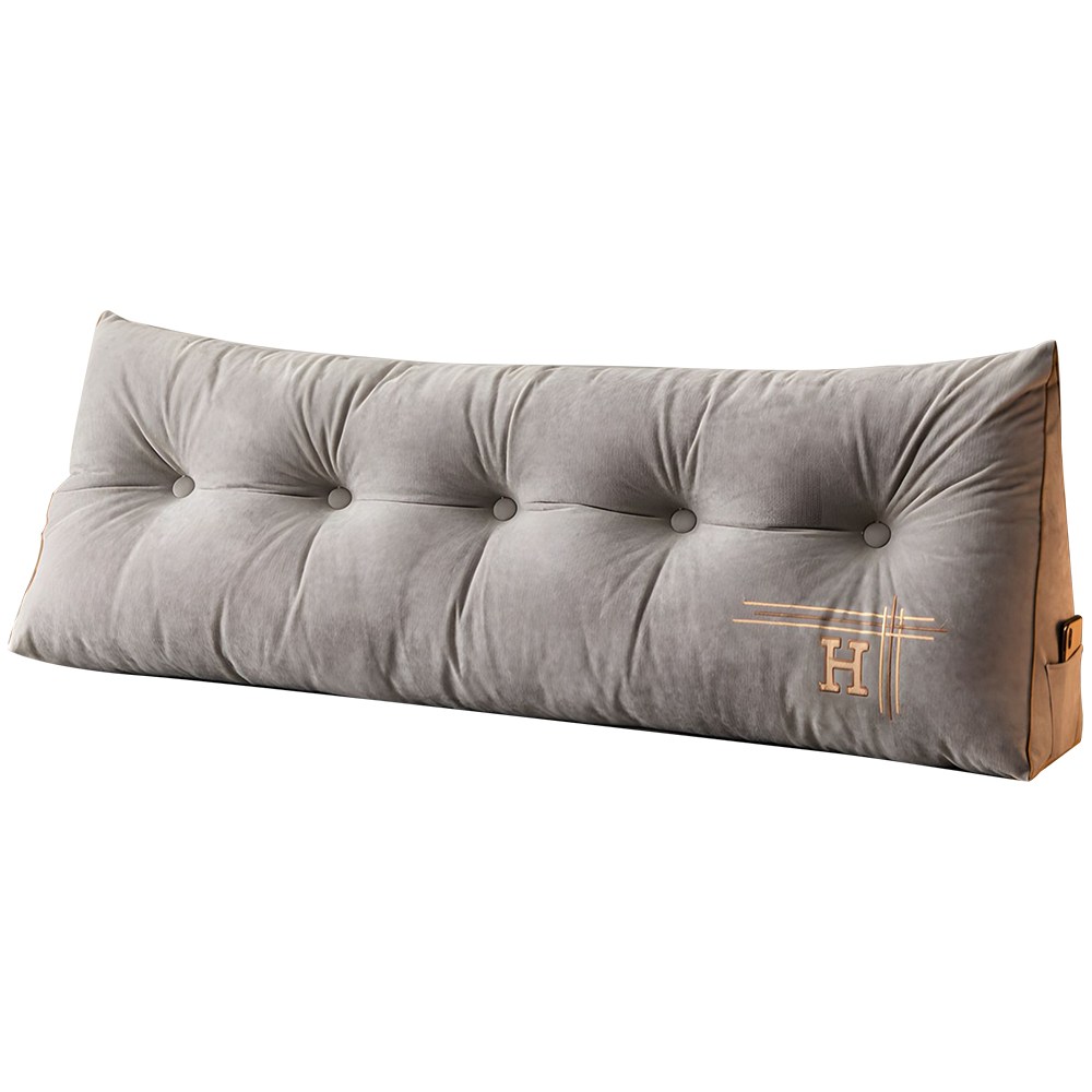 벨벳 노르딕 스타일 자수 푹신한 편안함 분리 및 세탁 가능한 삼각형 쿠션 49,500원