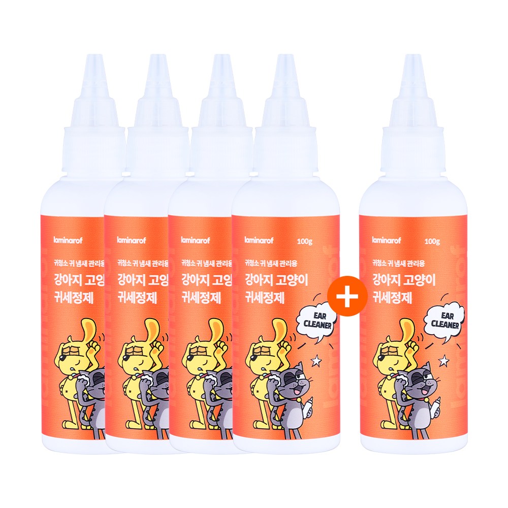 라미나로프 강아지 고양이 반려견 귀청소 귀염증 귓병 귀지 저자극 귀세정제 애견 개 이어클리너 90,000원