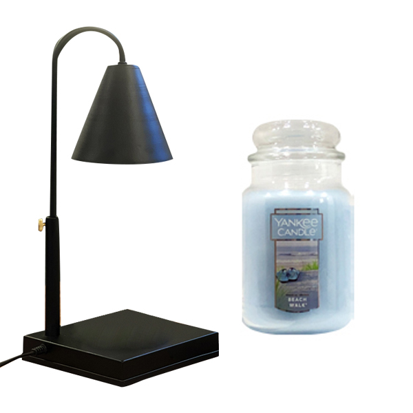 아베스트 타이머 높이조절 워머 + 양키캔들 라지자 세트, 비치워크(라지자), 블랙(워머) 42,300원