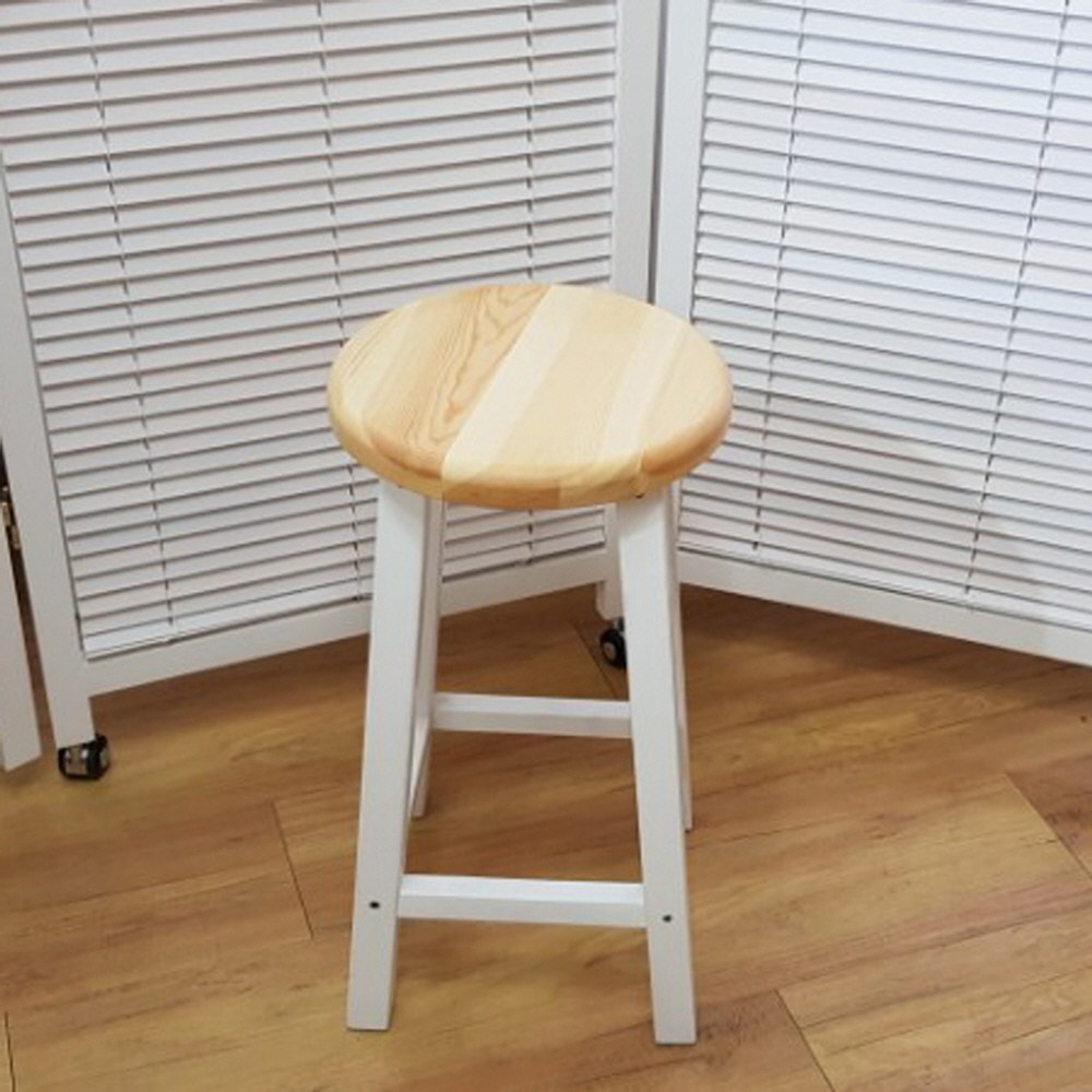 가구야히메 완조립 원목스툴 [4001-1] 스툴 43,280원