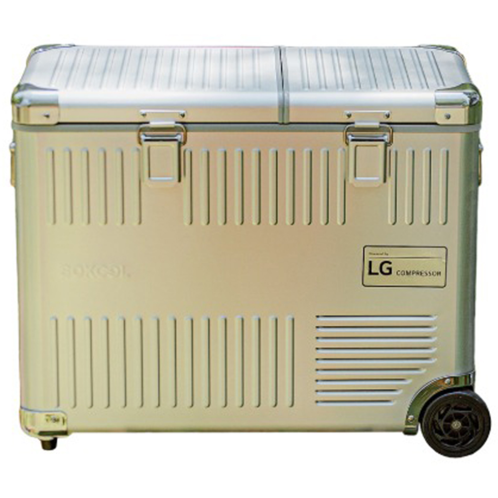 쏘쿨 테라 TERRA 2도어 50L 알루미늄바디 캠핑냉장고 냉동고 LG컴프레셔 배터리탈부착형 차량용 이동식냉장고 (2025년 7월 신상품출시) 663,000원