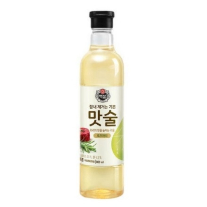 백설 맛술 800ml  생강 로즈마리 8,950원