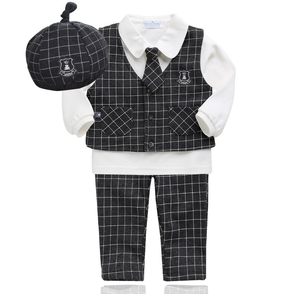 그린베베 국내생산 봄가을 영유아용 미켈조끼 남아정장 5종셋트 31,980원