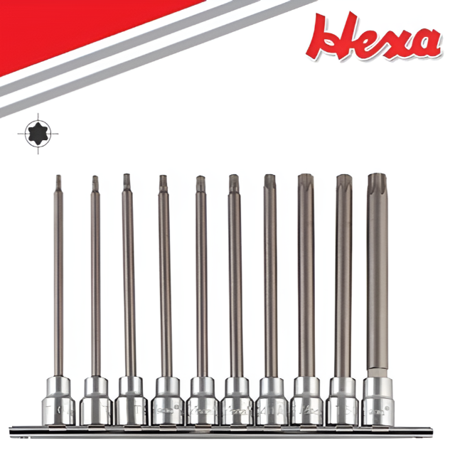대만산HEXA 3/8 롱 톡스비트소켓세트 140L 별소켓 T타입 381400-10 58,000원