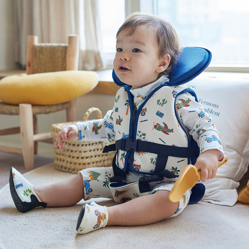 [수영조끼] 솜니움베베 남아 여아 사파리 수영 물놀이 조끼 부력 베스트 43,900원