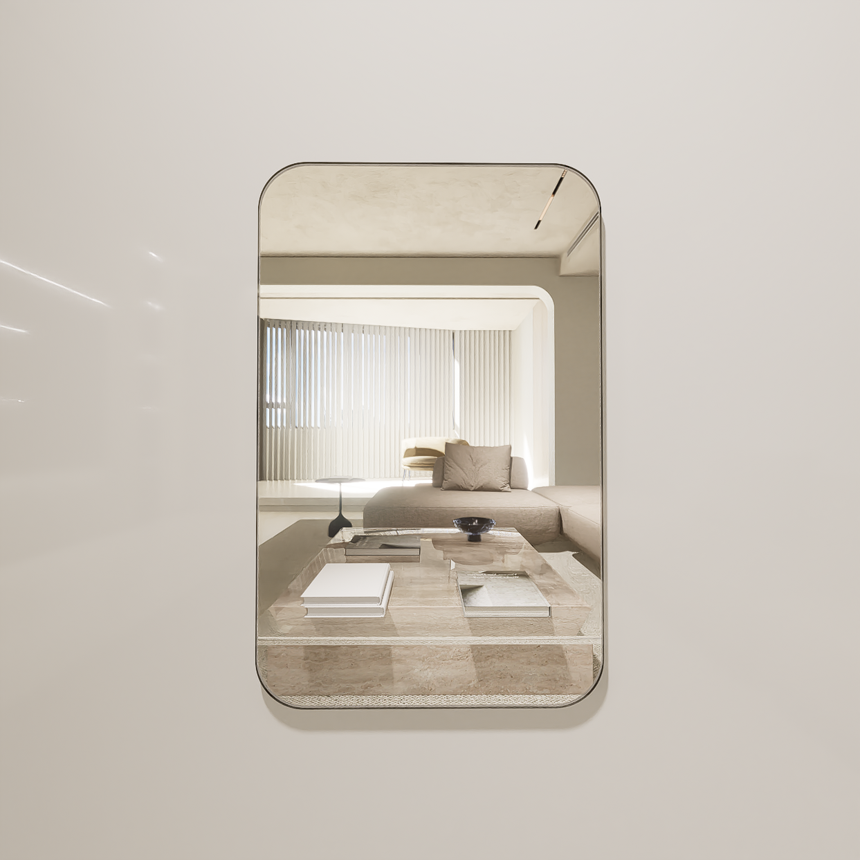 마드 심플 아크릴거울 긴사각형 L 32,900원