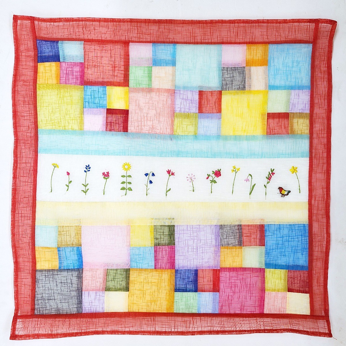 전통 사각 조각 무늬 꽃 자수 모시 밥상보 식탁보 밥상덮개 식탁덮개 커버 인테리어 소품 6,000원