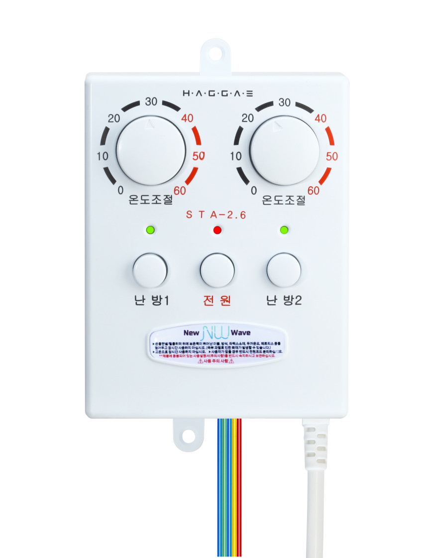 써브텍 STA-2.6 온돌판넬 조절기 2난방 2.6kw HAGGAE NW NEW WAVE 27,000원