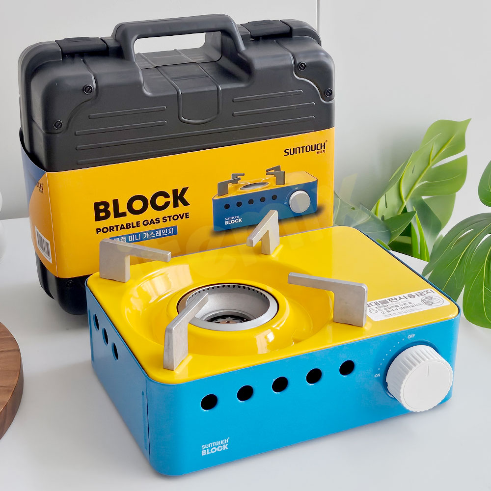 썬터치 미니블럭 가스렌지 버너 휴대용 주방 가스렌지버너 57,800원