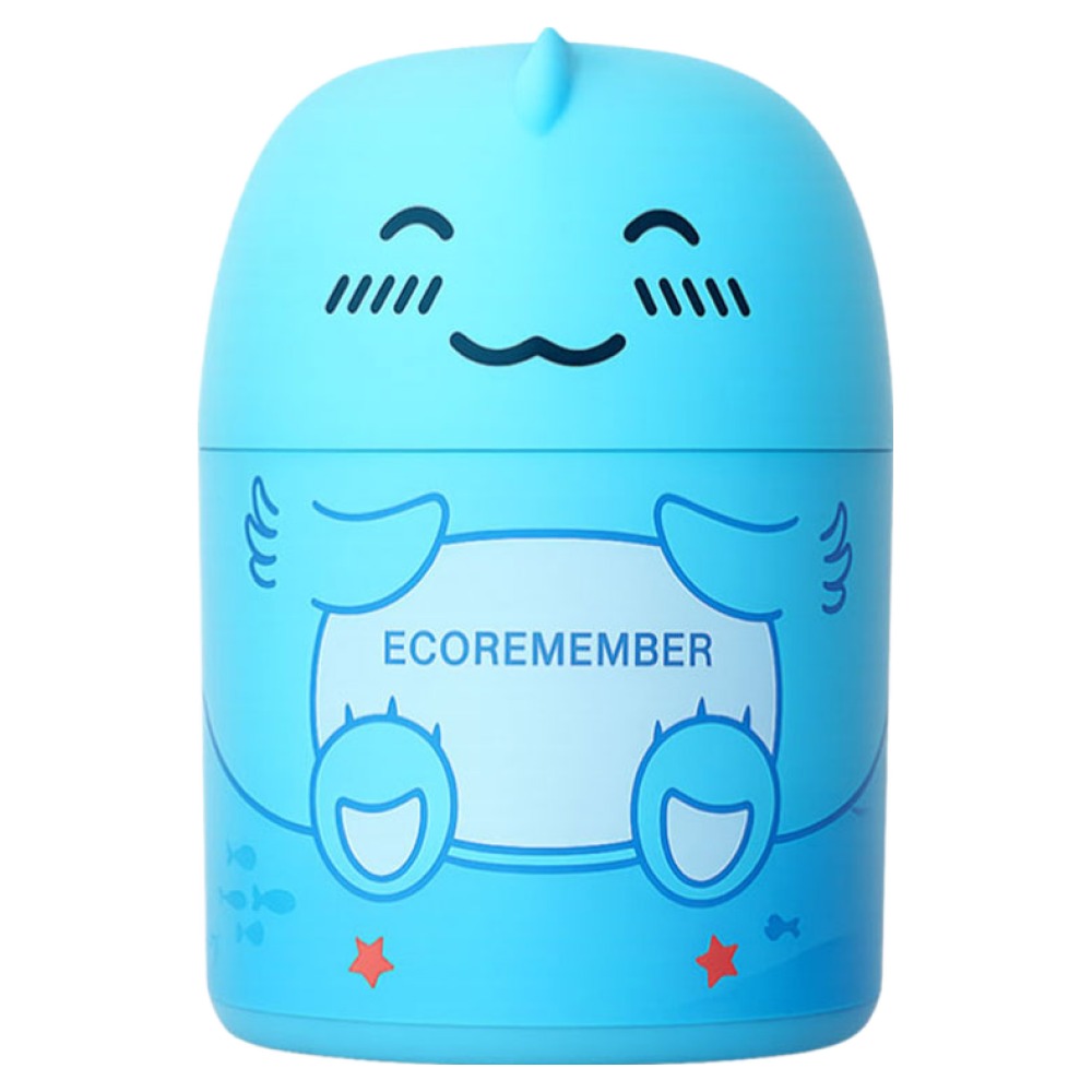 에코리멤버 변기세정제 소형 깜찍이상어 변기클리너 대용량 파랑이 레몬향, 1개, 300ml 7,900원