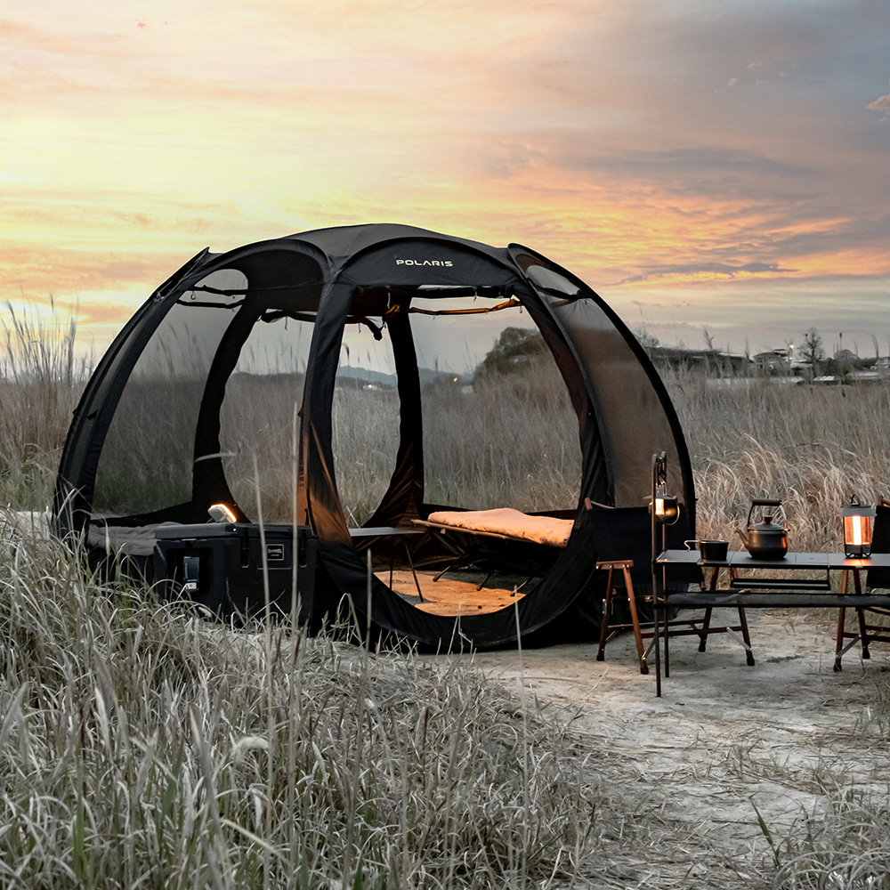 폴라리스캠프 P1 메쉬 원터치 팝업 돔 텐트 287,000원