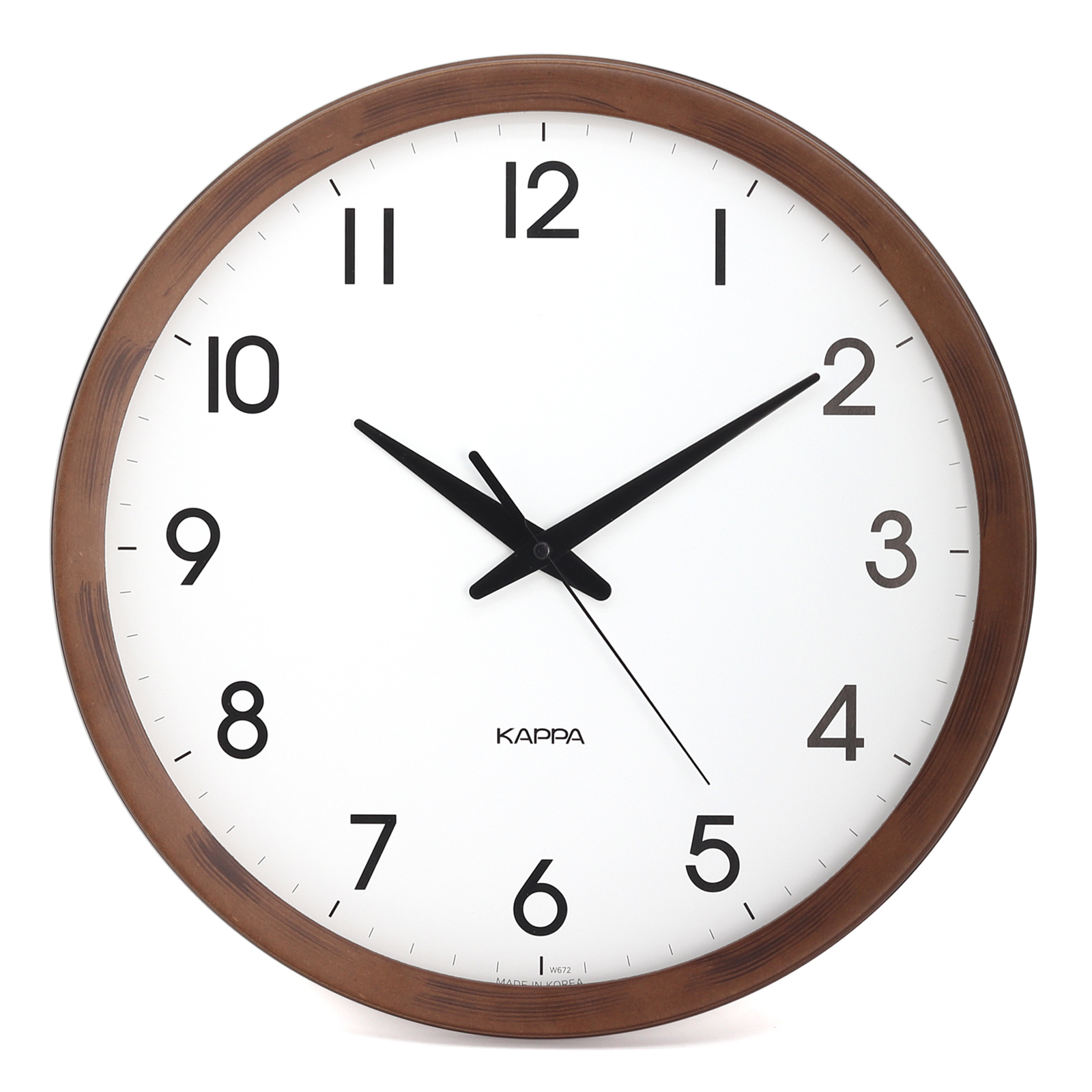 KAPPA 빈티지 우든 프레임 벽시계 대형, 브라운 46,930원