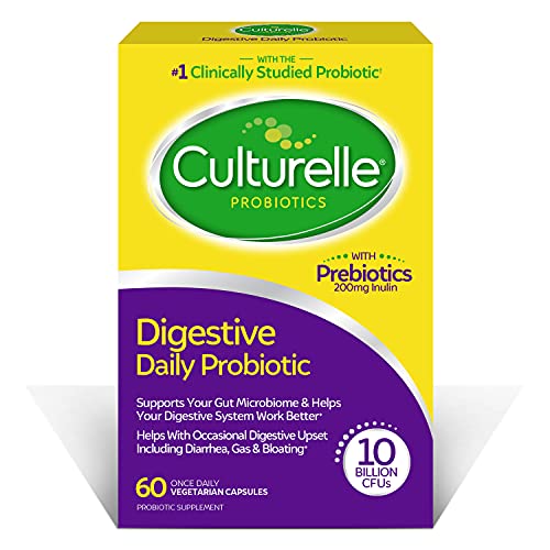 컬처렐 데일리 프로바이오틱스, 소화 건강 캡슐, 60정 Culturelle Daily Probiotic, Digestive Health Capsules, 60 Count 77,640원