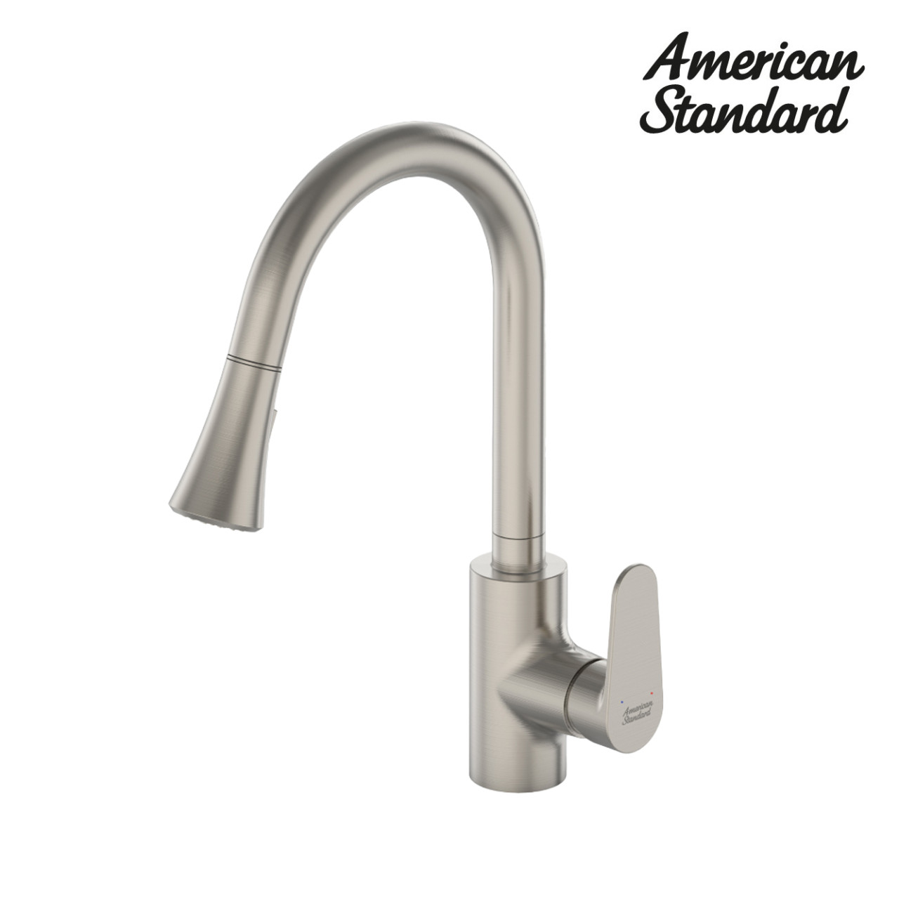 아메리칸스탠다드 주방 싱크대 원홀 대붙이 거위목 수전 사틴 무광 오슬로 FD1810, 1개 260,000원