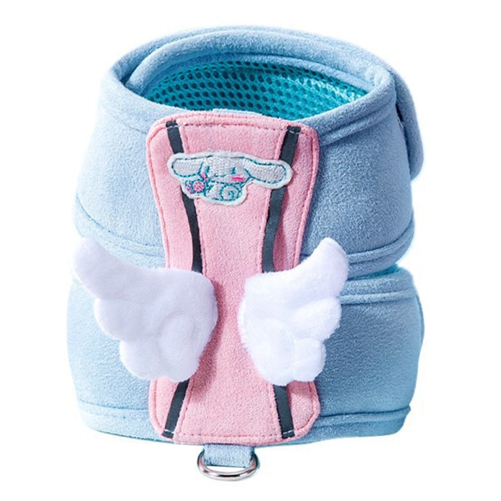 숑숑펫 반려동물 메쉬 안감 미니 엔젤 편안한 하네스 세트, 블루, 1개 16,900원