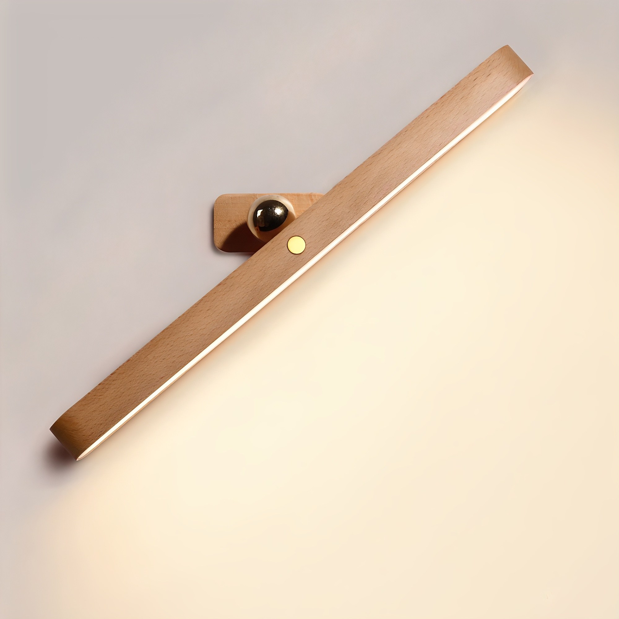 레나에너지 프리미엄 원목 충전식 무선 터치 LED 현관 직부 벽등 16,150원