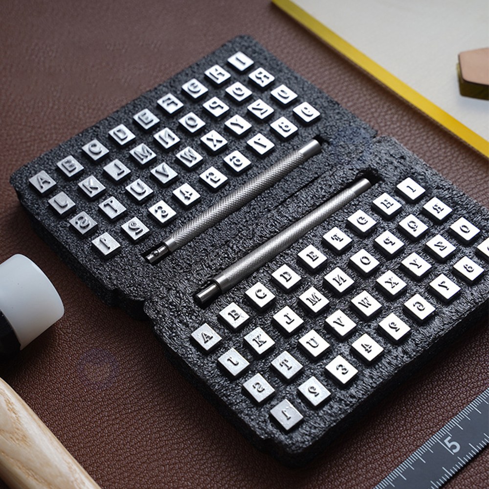 옴니스 가죽공예 이니셜 각인 세트 불박 키트, 1개, 4mm 12,000원