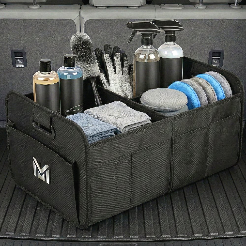 로그엠 차량용 접이식 트렁크 수납함 세차용품 정리함, 블랙 15,600원