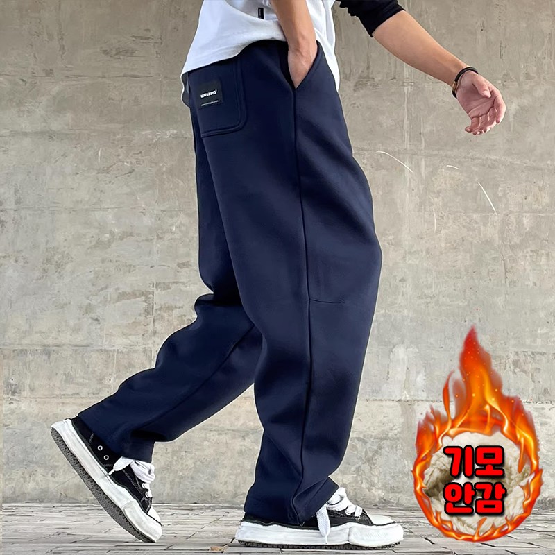 킹앤조이 제노루 롱벨트 테이퍼드핏 트레이닝 팬츠(기모안감) 94,800원