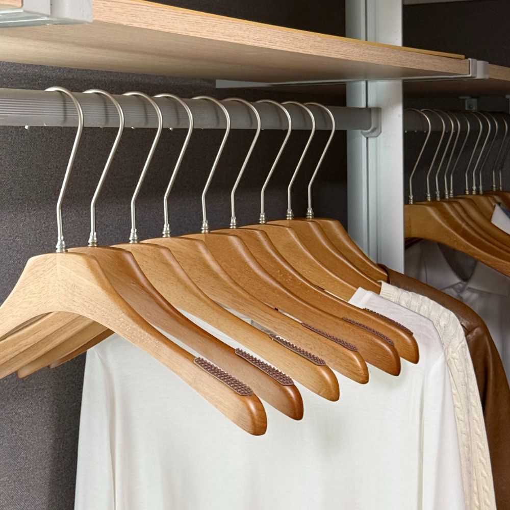 올지 헤리티지 원목 옷걸이, 5개, 원목 남성 2.0 기본형 29,900원