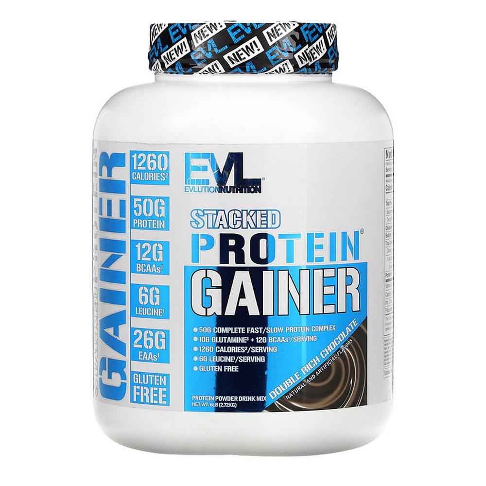 이보루션뉴트리션 Stacked Protein Gateer 더블 리치 초콜릿 2.72kg(6lbs) EVL-02340, 1개, 2.72kg 66,180원