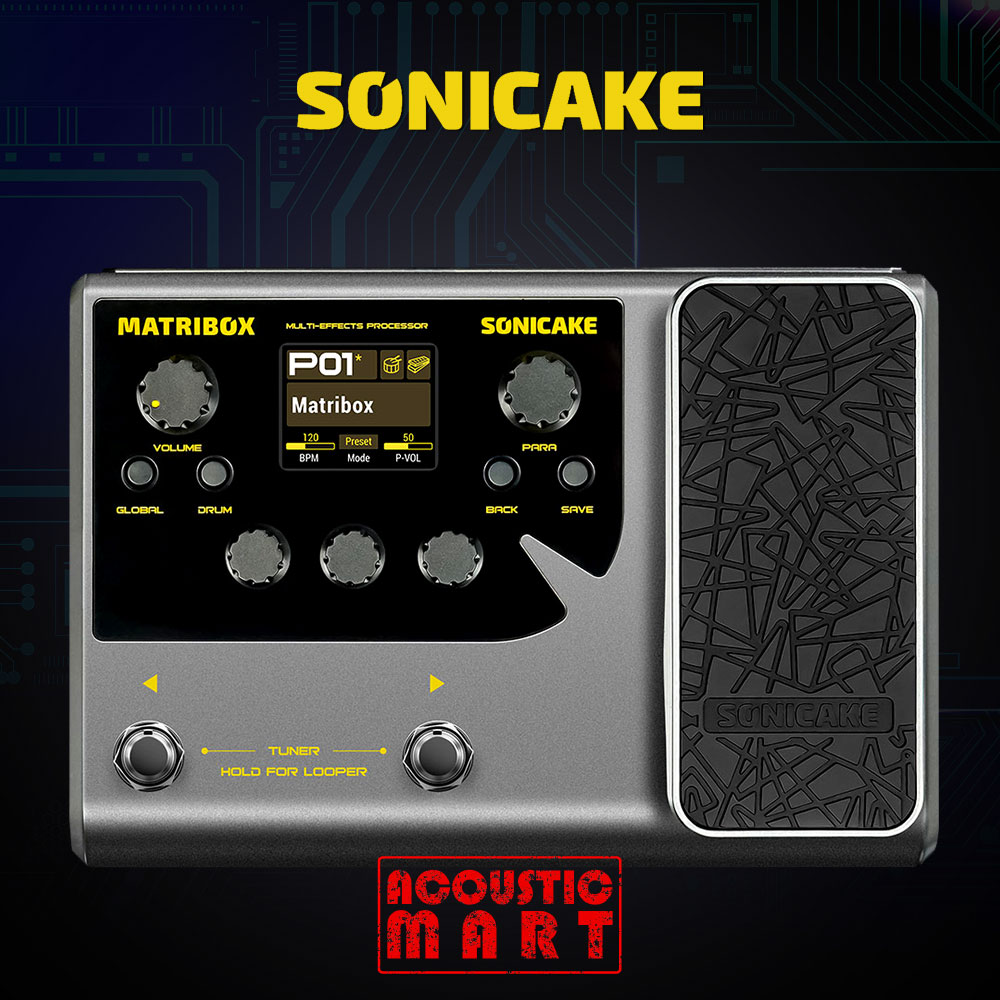 Sonicake Matribox 소니케이크 메트리박스 QME-50 기타 베이스 입문용 이펙터 멀티이펙터 멀티이펙트 프로세서 QME50 169,000원