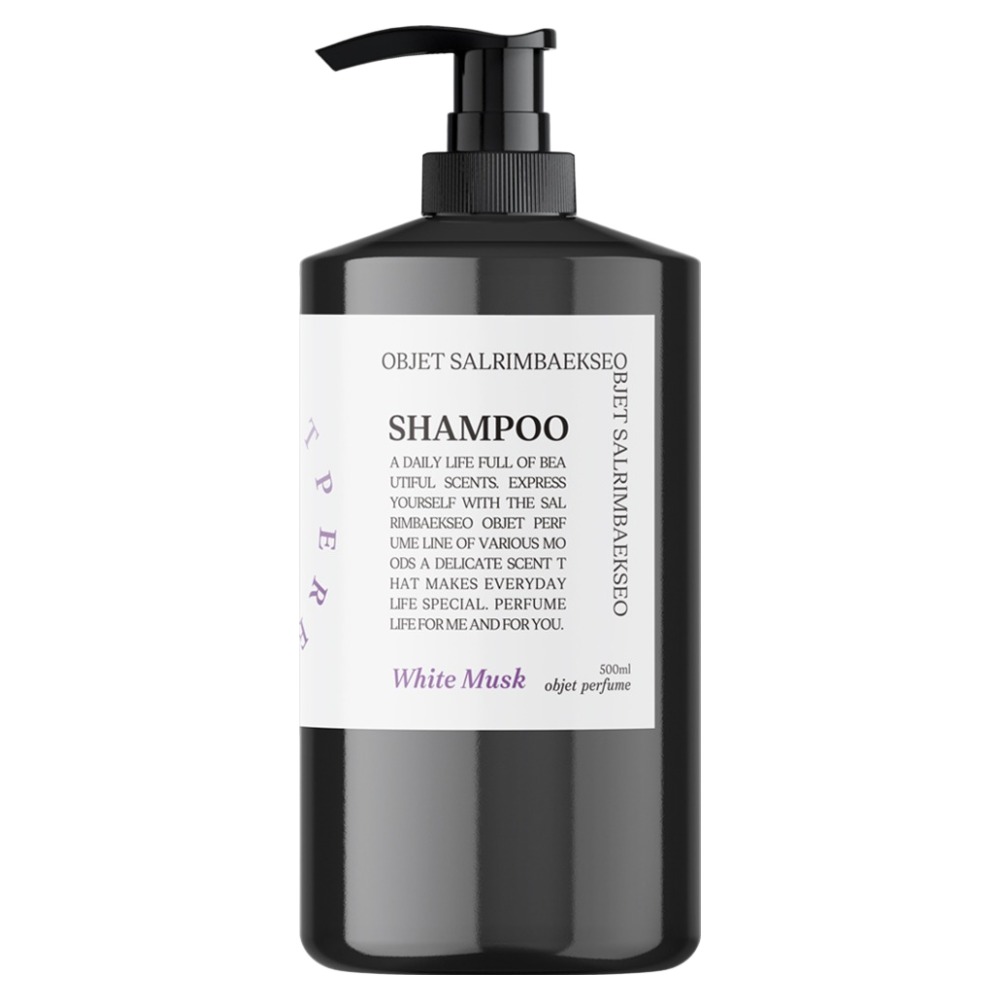 살림백서 오브제 퍼퓸 샴푸 화이트머스크향, 1개, 500ml 5,900원