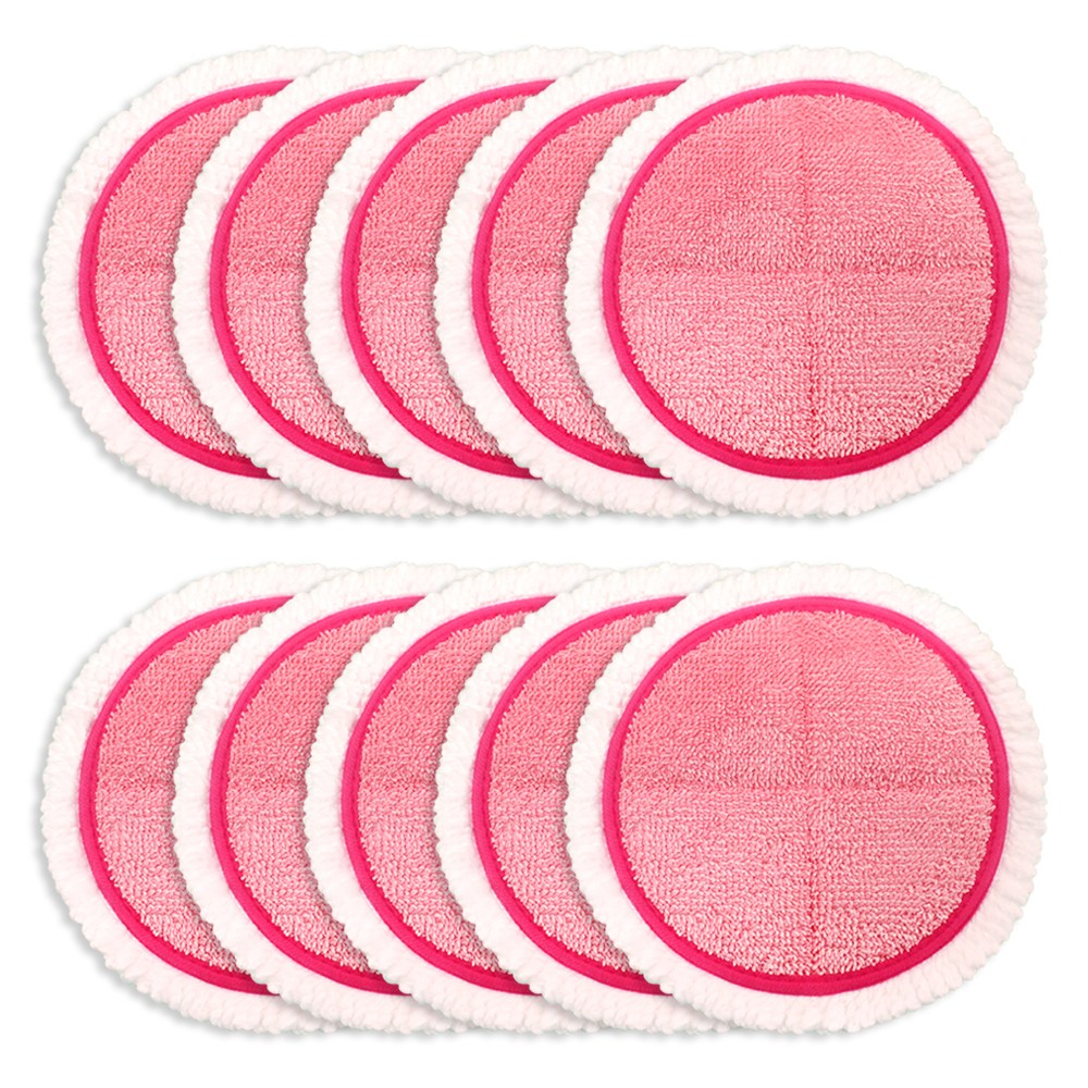 물걸레 청소기 걸레 극세사 휴스톰 SK매직 오토싱 스윙 한경희 신일 호환 분홍색 찌든때용 (21~22cm), 5세트 38,500원