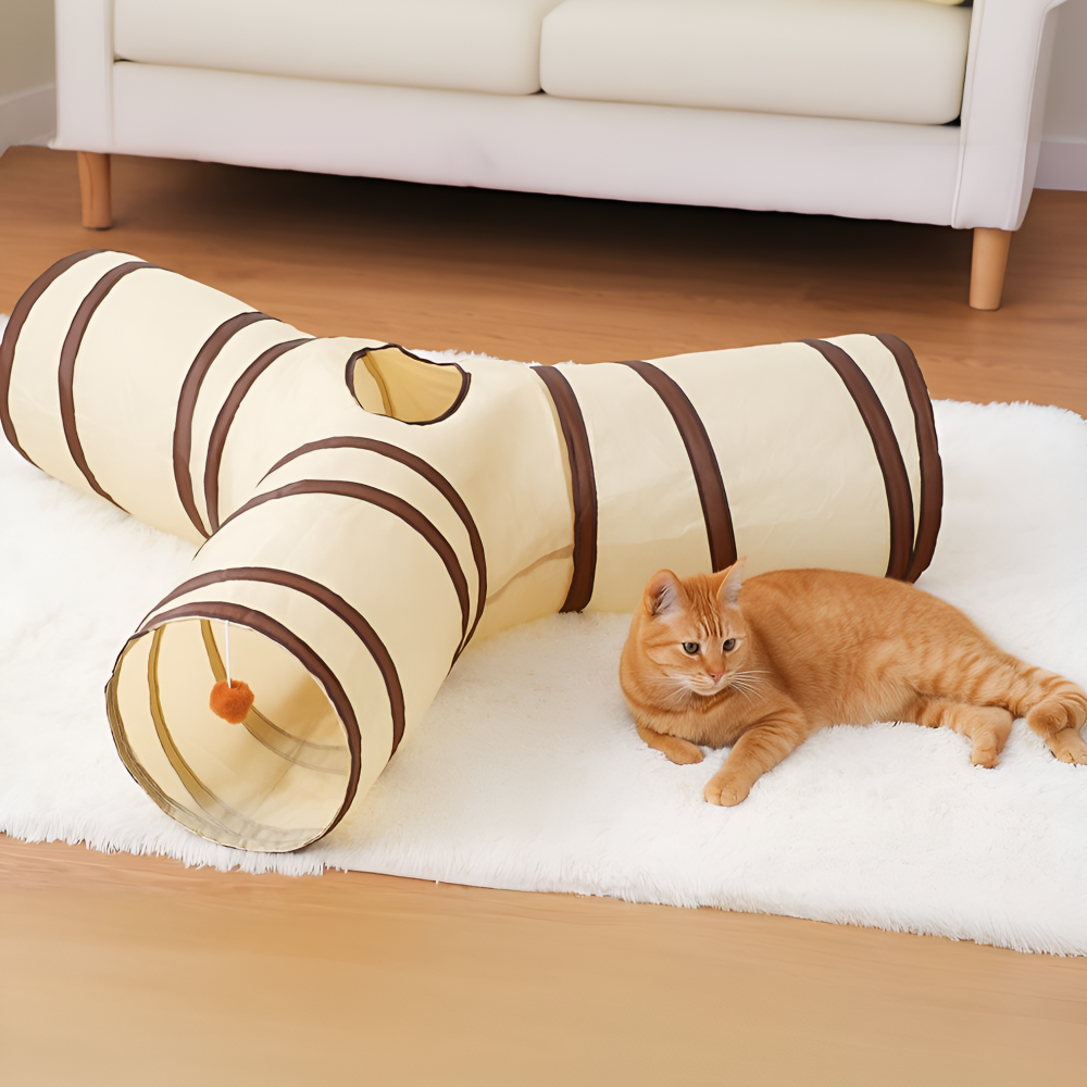 가온루트 대형 튼튼한 바스락 소리 놀이터 장난감 고양이 터널 13,500원