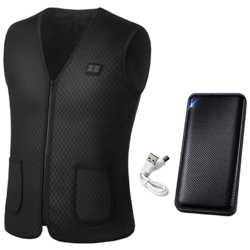 겨울 최신 스마트 발열조끼 온열조끼 USB충전 3단계 온도 조절 남녀공용 20000mAh 68,000원